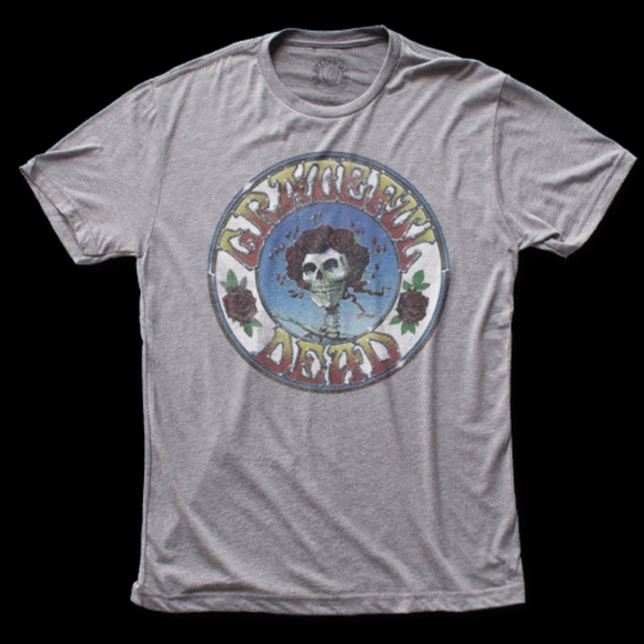 Grateful Dead Other - Grateful Dead  Skull and Roses Unisex Adult Tee